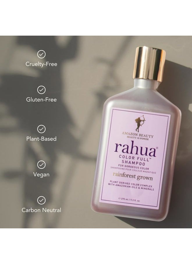 Color Full Purple Shampoo, 9.3 Fl Oz, Nourishing Hair Shampoo, Nourishing Natural, Plant-Based Derived Ingredients, Gardenia Scent, For Color Treated Hair, Vibrant Hair Color & Hair Care