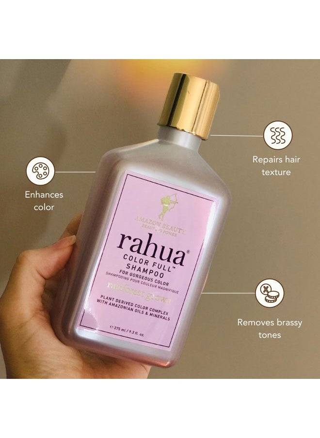 Color Full Purple Shampoo, 9.3 Fl Oz, Nourishing Hair Shampoo, Nourishing Natural, Plant-Based Derived Ingredients, Gardenia Scent, For Color Treated Hair, Vibrant Hair Color & Hair Care