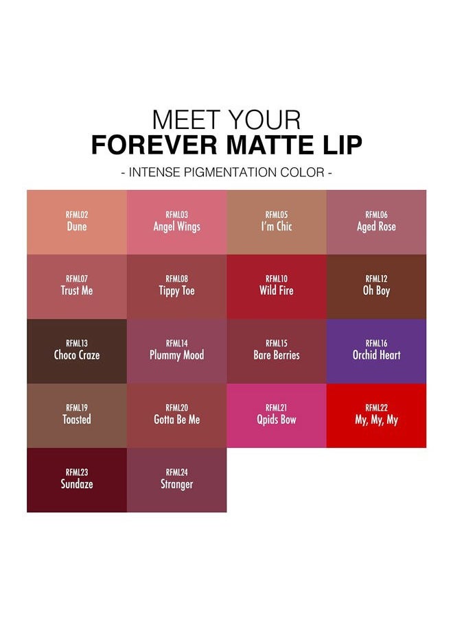 Forever Matte Liquid Lipstick - RFML05 (I'm Chic)