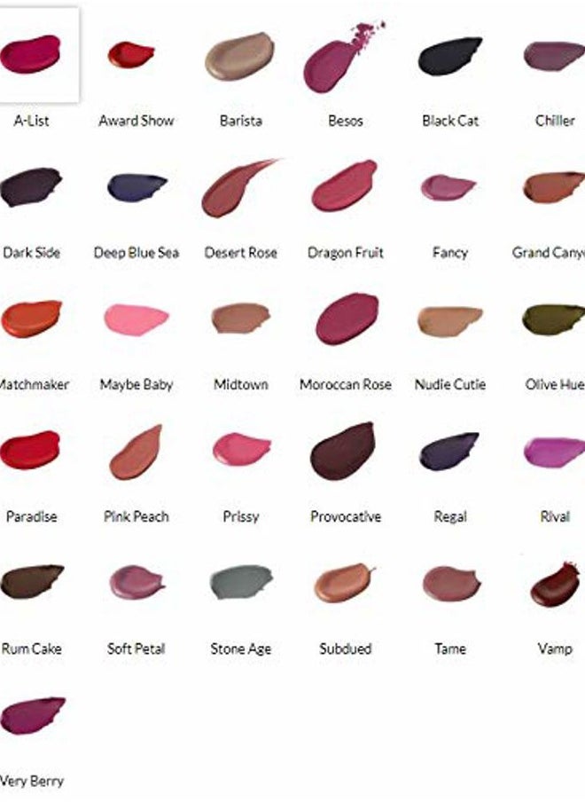 Jolie LL Cream Matte - Waterproof Liquid Lip Colour - Matte Finish (Vamp)