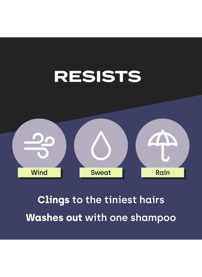 Toppik Hair Building Fibers, Black, 12g Fill In Fine or Thinning Hair Instantly Thicker, Fuller Looking Hair 9 Shades for Men Women