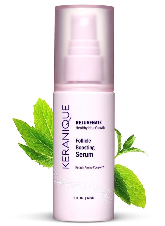 Follicle Booster - Keratin Enriched Hair Follicle Stimulator Spray for Thicker, Fuller Density Restoration
