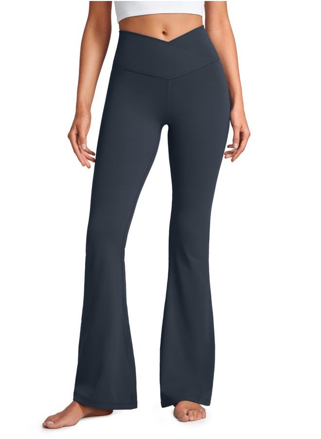 Butterluxe Crossover Flare Leggings for Women 31