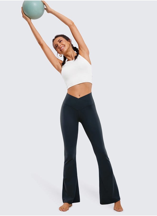 Butterluxe Crossover Flare Leggings for Women 31