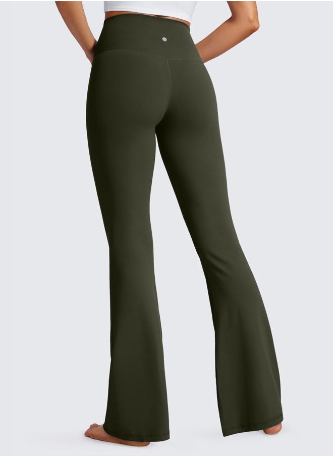 Butterluxe Crossover Flare Leggings for Women 31