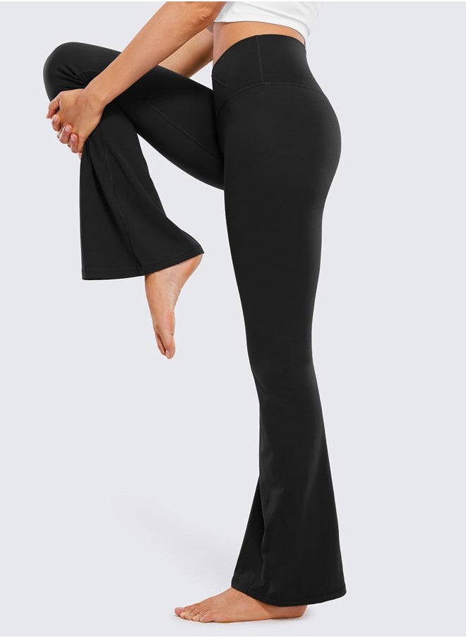 Butterluxe Crossover Flare Leggings for Women 31
