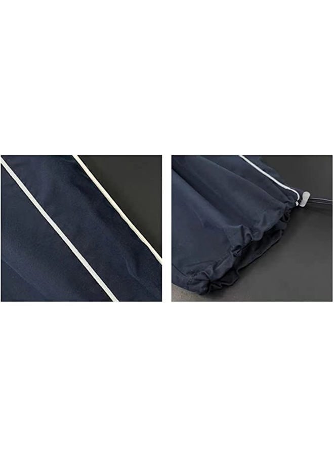 Track Pants Women Baggy Pants Y2k Pants Parachute Pants for Women Y2K Clothing (Navy,XS,X-Small)