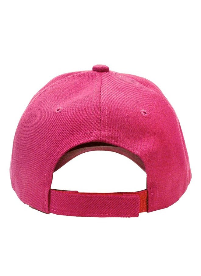 Baseball Cap Adjustable Size for Running Workouts and Outdoor Activities All Seasons (1pc Hot Pink)