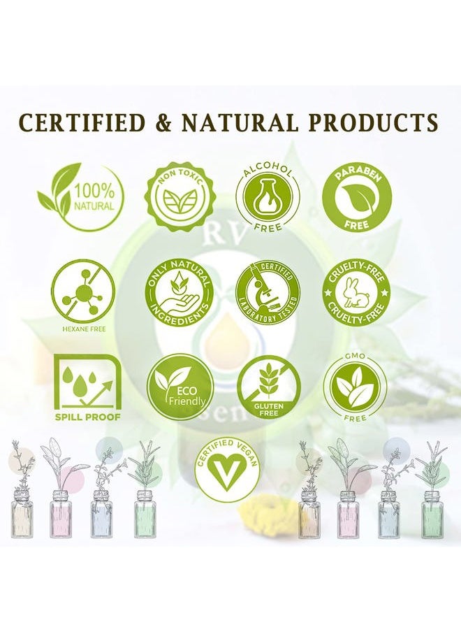 Orange Essential Oil | Citrus Sinensis | Orange Oil | for Hair | for Massage | for Body | for Diffuser | 100% Pure Natural | Steam Distilled | Therapeutic Grade | 30ml | 1.01oz by R V Essential