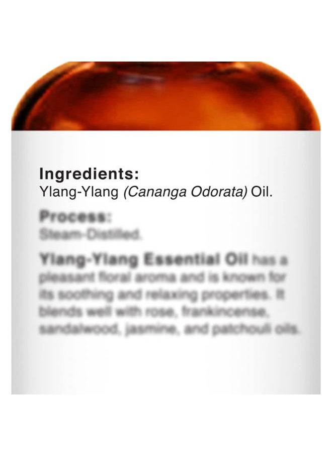 MAJESTIC PURE Ylang Ylang Essential Oil | 100% Pure and Natural Ylang Ylang Oil | Premium Grade Essential Oils for Hair Care, Home Diffusers, Skin, Aromatherapy, Massage and Humidifiers | 1 Fl Oz