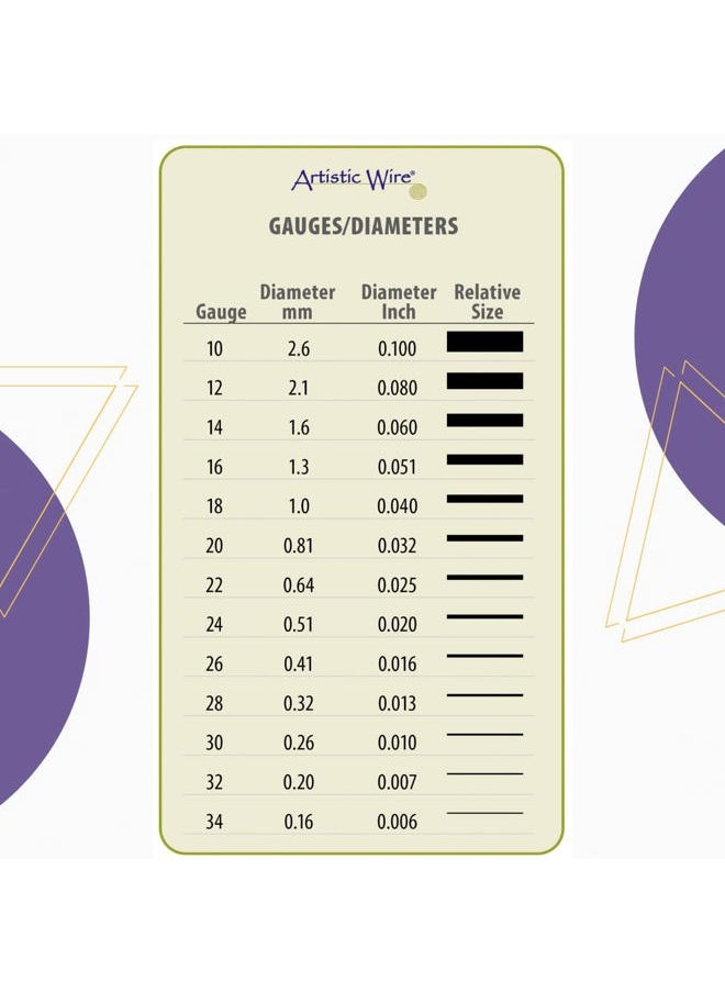 , 22 Gauge Tarnish Resistant Colored Copper Craft Jewelry Wrapping Wire, Purple, 15 yd