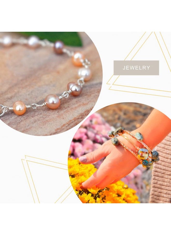 , 22 Gauge Tarnish Resistant Colored Copper Craft Jewelry Wrapping Wire, Purple, 15 yd