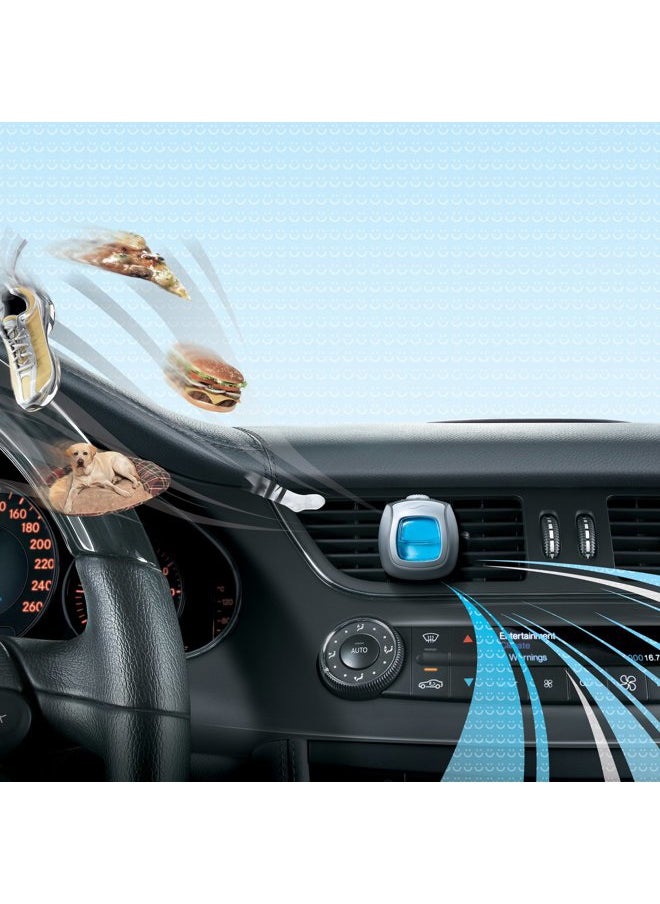Car Air Fresheners, New Car Scent, Odor Eliminator for Strong Odors Car Vent Clips (2 Count)