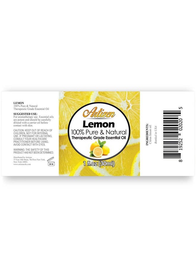 30ml Oils - Lemon Essential Oil - 1 Fluid Ounce