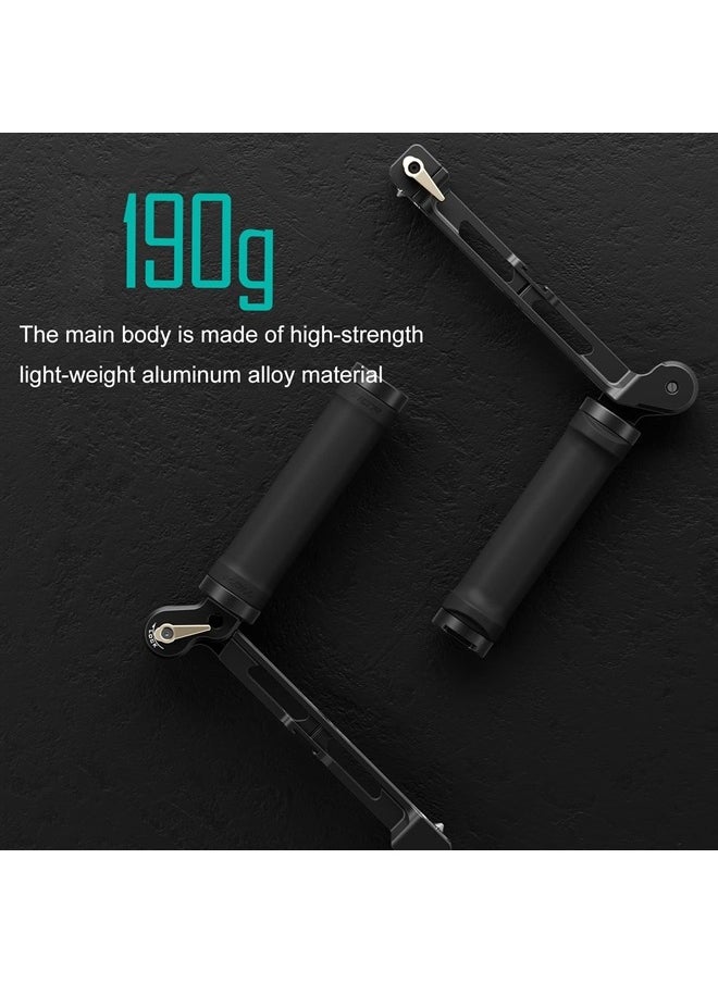 Lightweight Dual Handle Gimbal Support System | Compatible with DJI Ronin RS3 Pro/ RS4/ RS4 Pro | Ergonomic Support for Long Shoots | GSS-T04-DHB2 (Support Vest with Handles)