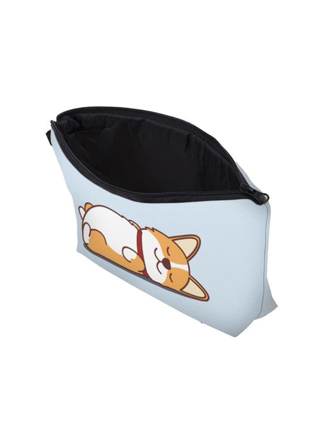 Makeup Case Small, Cosmetic Zipper Bag Waterproof for Purse Mini, Women Cute Traveling Accessories Pouch for Ladies Thanksgiving Christmas Gifts(D2-55061)