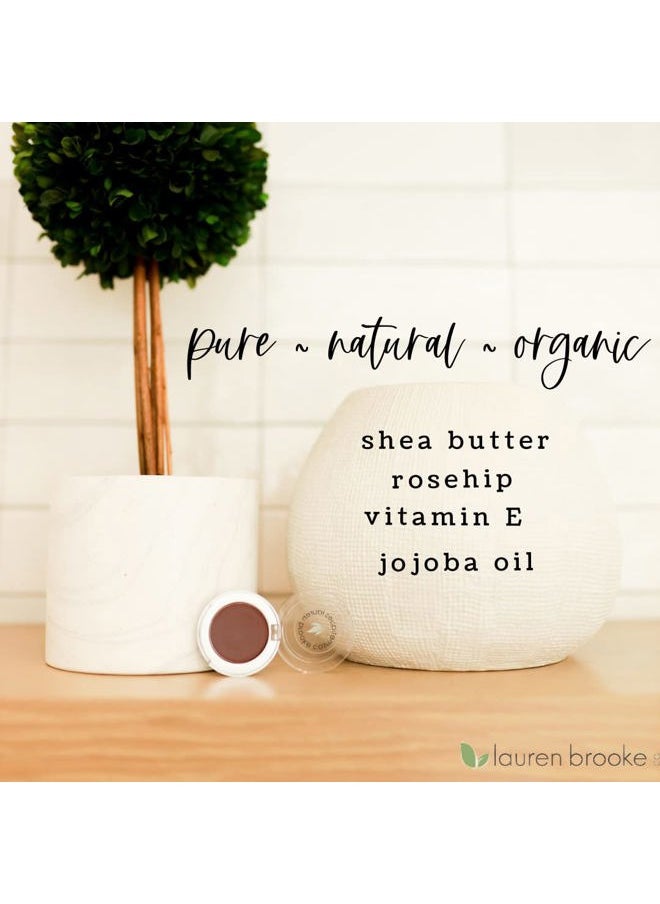 Cream Eyeshadow | Natural Organic Eye Makeup, Richly Pigmented Creme Eyeshadow For Women (Plum Fairy (Matte))