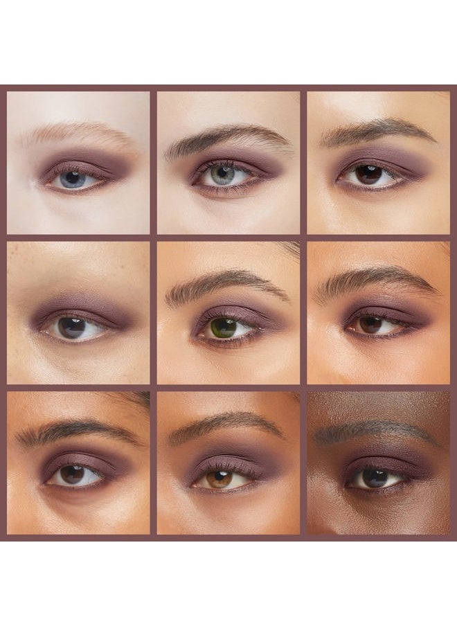 Cream Eyeshadow | Natural Organic Eye Makeup, Richly Pigmented Creme Eyeshadow For Women (Plum Fairy (Matte))