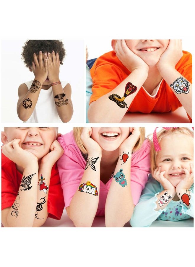 36 Sheets Temporary Tattoos for Kids Boys Girls Adults Great Party Favors and Decorations