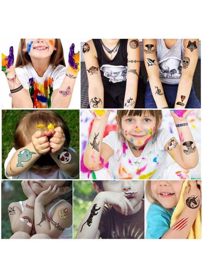 36 Sheets Temporary Tattoos for Kids Boys Girls Adults Great Party Favors and Decorations