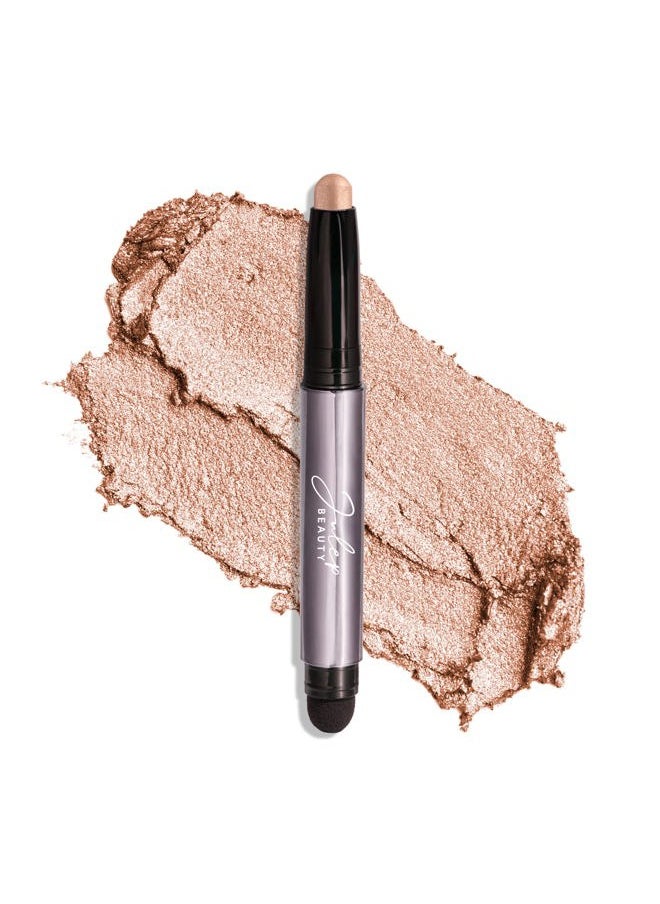 Eyeshadow 101 Crème to Powder Waterproof Eyeshadow Stick, Khaki Green Shimmer