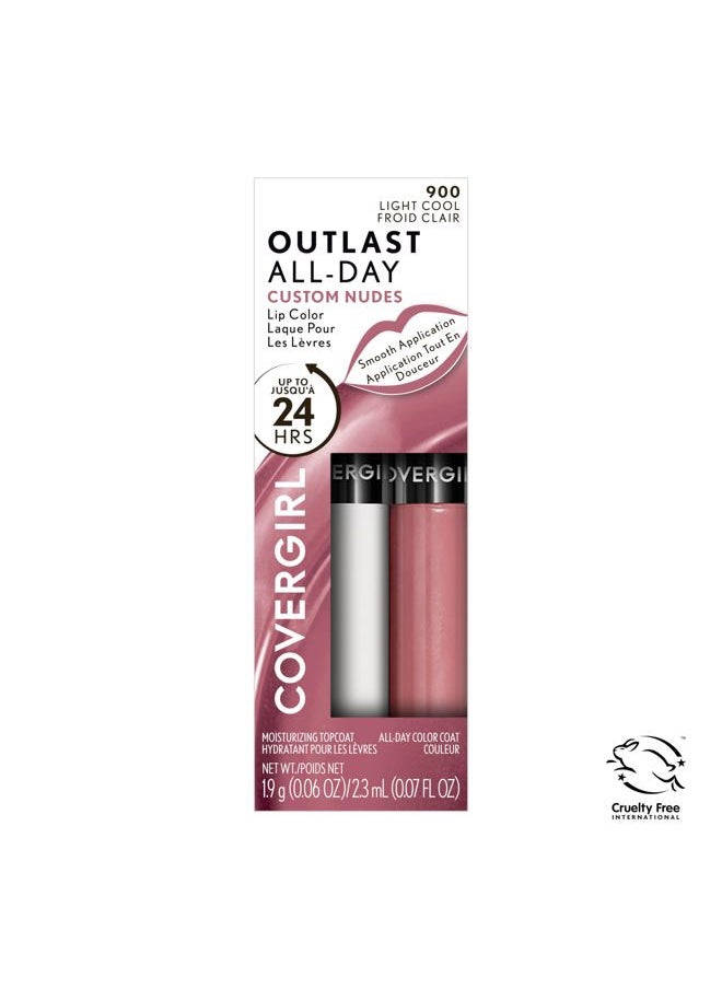 Outlast All-Day Lip Color Custom Nudes, Light Cool