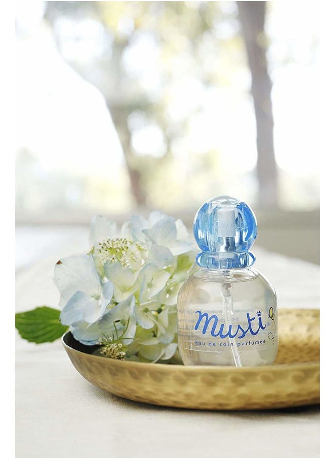 Musti - Baby Plant-Based Perfume & Cologne Spray - Delicate Fragrance for Boys & Girls - with Chamomile & Honey Extracts - Alcohol Free - 1.69 fl. oz.