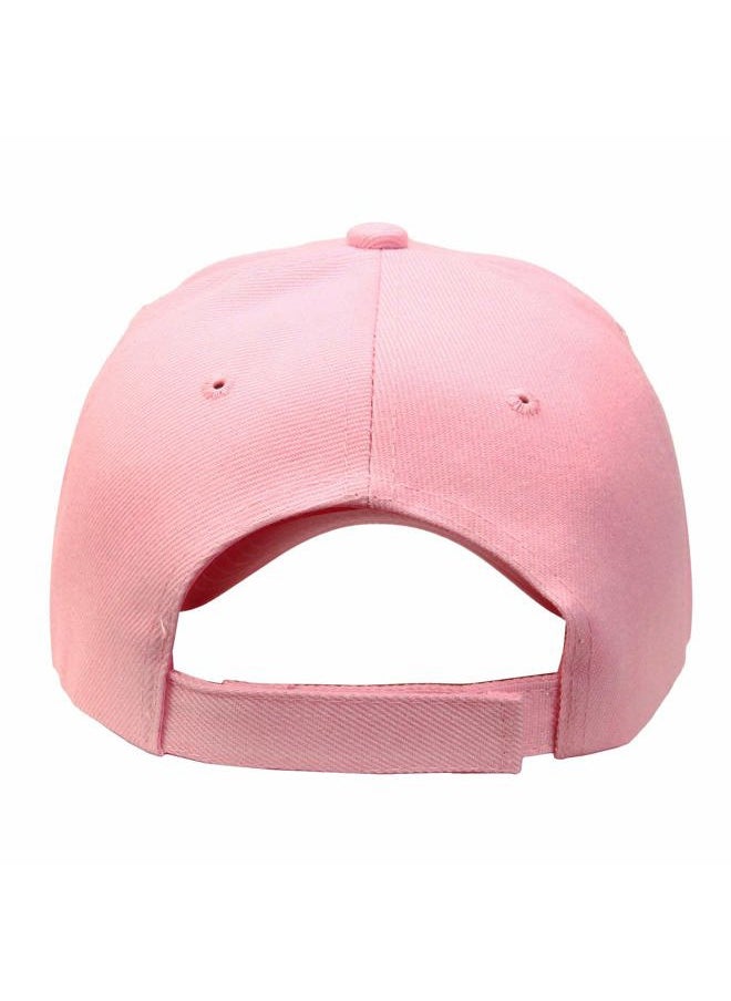 Baseball Cap Adjustable Size for Running Workouts and Outdoor Activities All Seasons (1pc Pink)