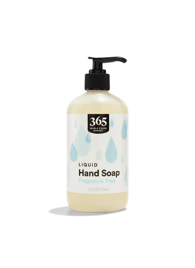 , Fragrance Free Liquid Hand Soap, 12.5 Fl Oz