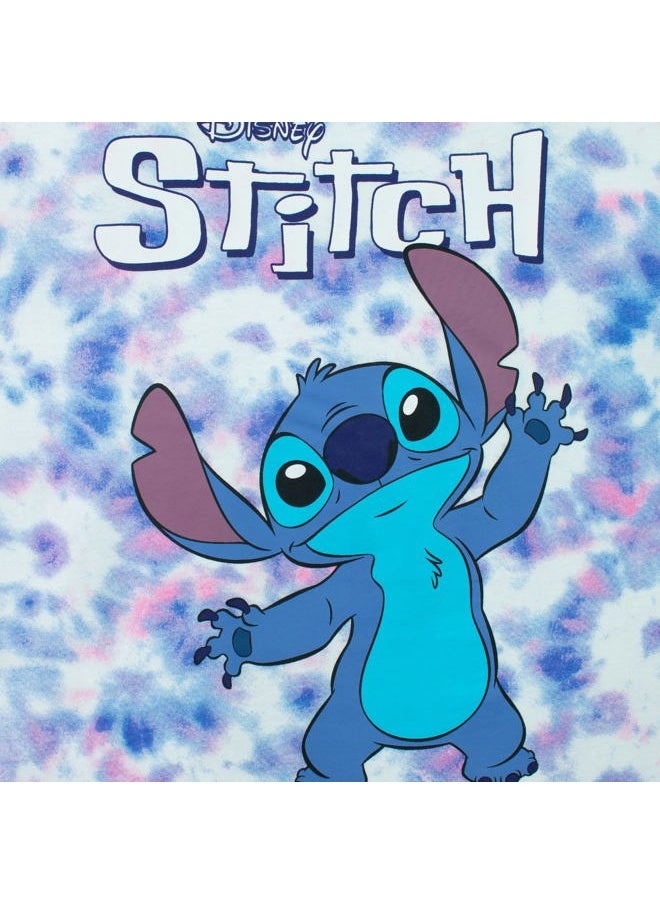 Lilo and Stitch T-Shirt | Tie Dye Stitch Clothing for Kids | T-Shirts for Girls | 6 Multicolored