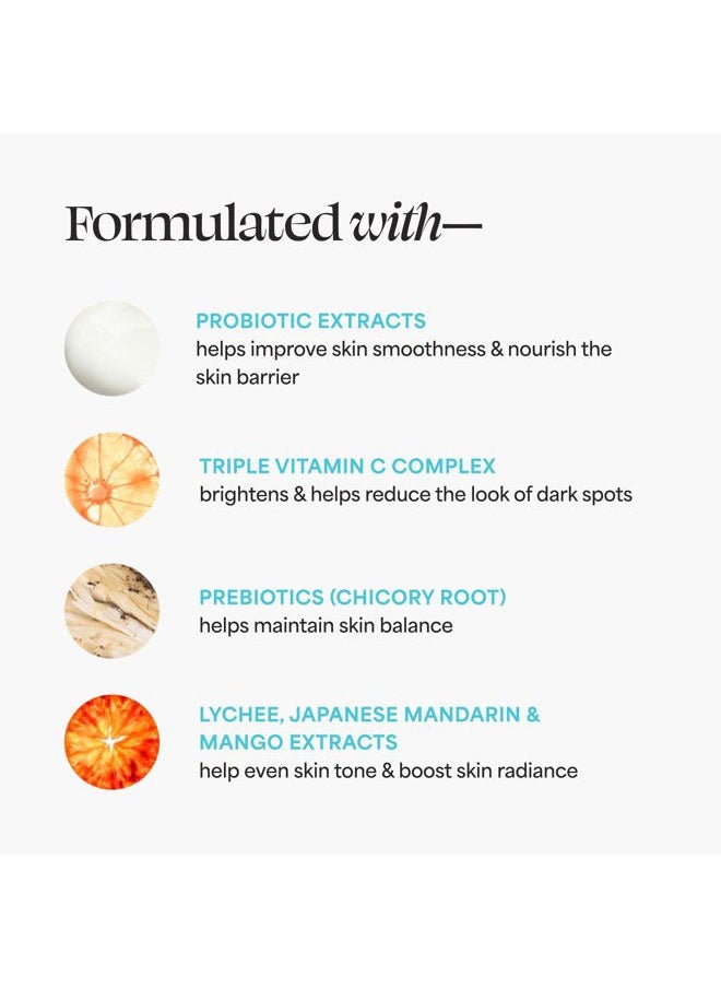 Skin Care Brightening Treatment Drops - Vitamin C Serum, Brightens the Look of Dull Skin & Dark Spots, 1 fl oz.