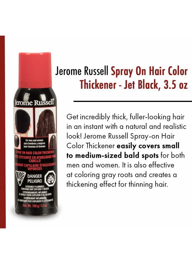 JEROME RUSSELL Hair Color Thickener - Jet Black