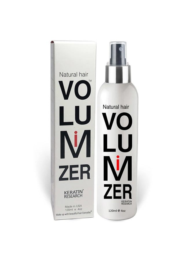 Fine Hair Volumizing Spray + Thickener for Women & Men - Instant Natural Lift for Finer Strands, Experts Recommended (120ml)