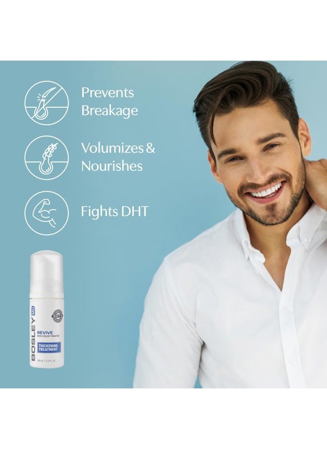 Thickening Treatment, Liquid Foaming Treatment to Restore Visibly Thinning Hair 3.4 oz