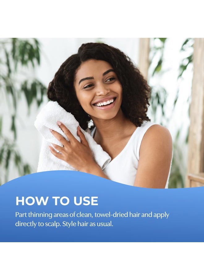 Thickening Treatment, Liquid Foaming Treatment to Restore Visibly Thinning Hair 3.4 oz