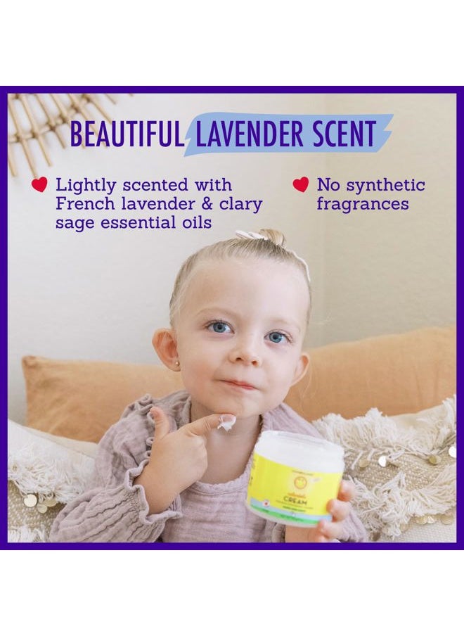 Calendula Cream | Soothing Baby Cream | Allergy Friendly | Plant-based | Soothes and Moisturizes Irritated, Dry Skin on Face and Body | 4 oz
