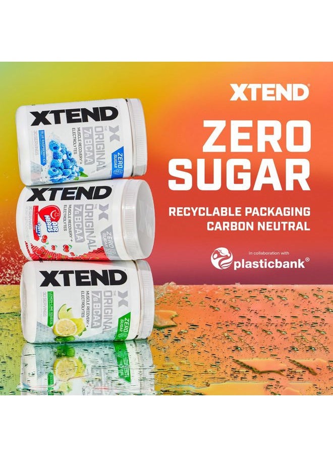 XTEND Original BCAA Powder 7g BCAA and 2.5g L-Glutamine, Sugar Free Post Workout Muscle Recovery Drink with Amino Acids for Men & Women, 90 Servings