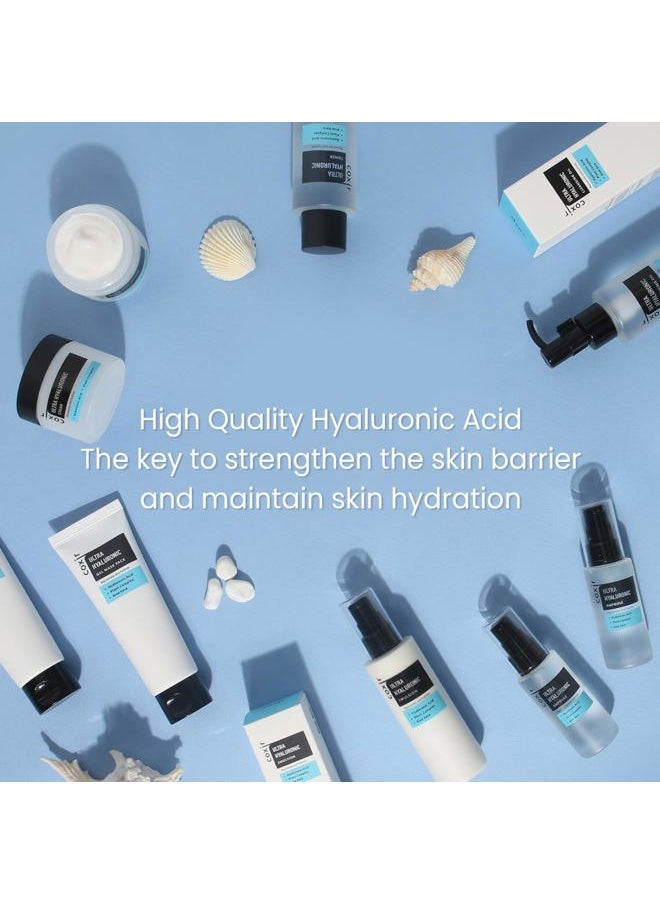 ULTRA HYALURONIC CREAM | Daily Facial Moisturizer for Dry, Dehydrated Skin l Hyaluronic Acid, Betaine, Plant Complex l Lightweight, Hydrating Moisturizing Cream [50ml /1.69 fl.oz.]