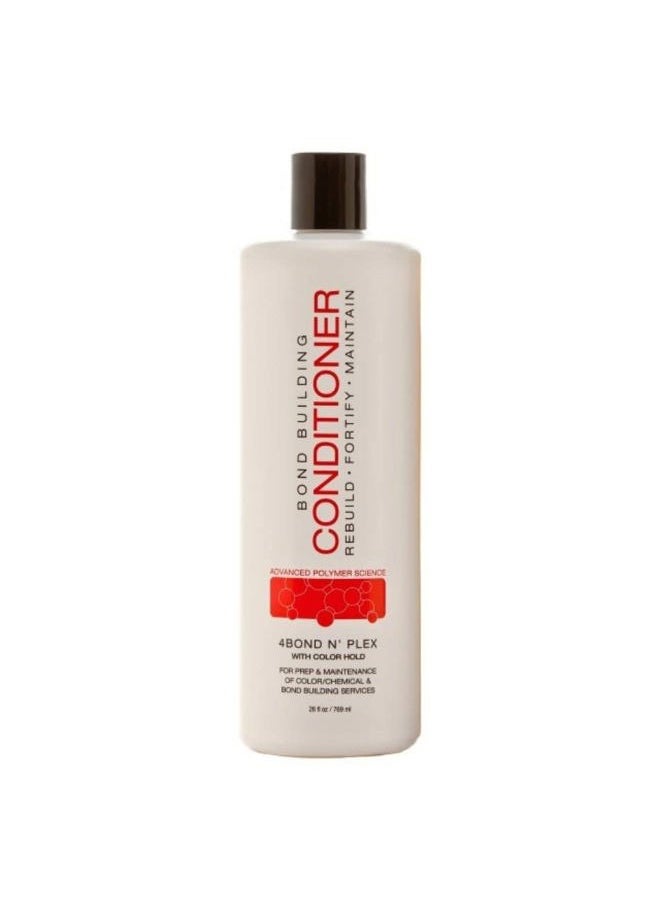 4BOND Bond Building Conditioner | Restore Damaged Hair | Contains Advanced Polymers, Keratin, Baobab & Quinoa Proteins (26 Fl Oz)