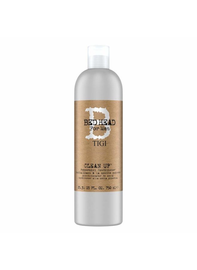 Bed Head B for Men Clean Up Peppermint Conditioner, 25.36 Ounce
