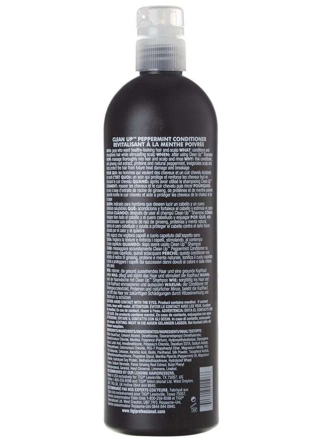 Bed Head B for Men Clean Up Peppermint Conditioner, 25.36 Ounce