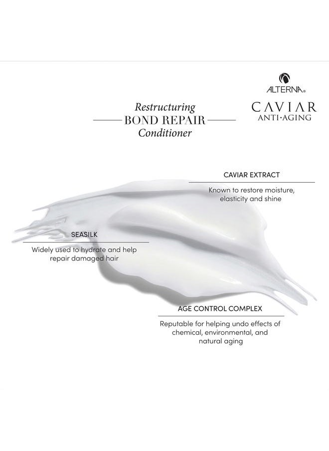 Caviar Anti-Aging Restructuring Bond Repair Conditioner, 16.5 Fl Oz (Pack of 1)