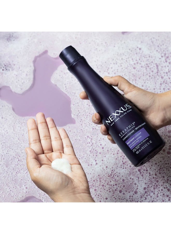 Keraphix Conditioner Keraphix with ProteinFusion for Damaged Hair With Keratin Protein and Black Rice 13.5 oz