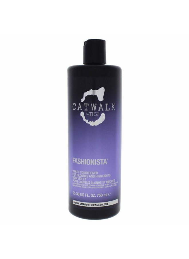 Tigi Catwalk Fashionista Violet Conditioner for Unisex, 25.36 Ounce