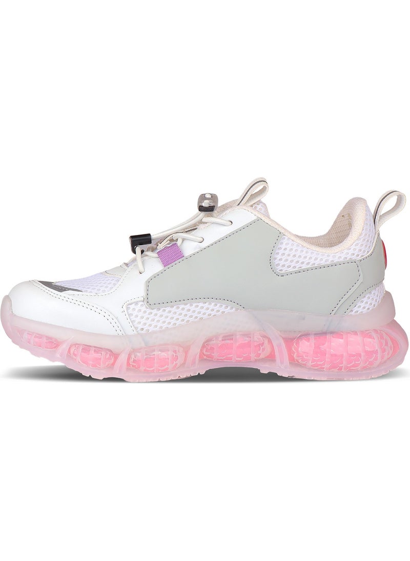 Corn Air Sole Girls Preschool White/pink Sports Shoes
