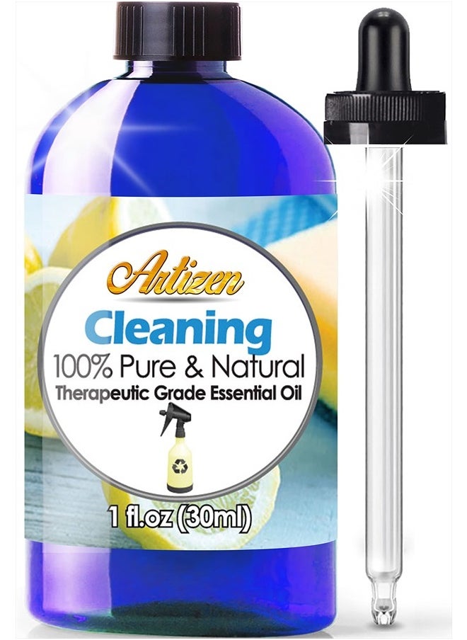 30 ml Essential Oils Cleaning Blend for Kitchen, Home, Bathroom Cleaner or Air Freshener (1 fl oz)