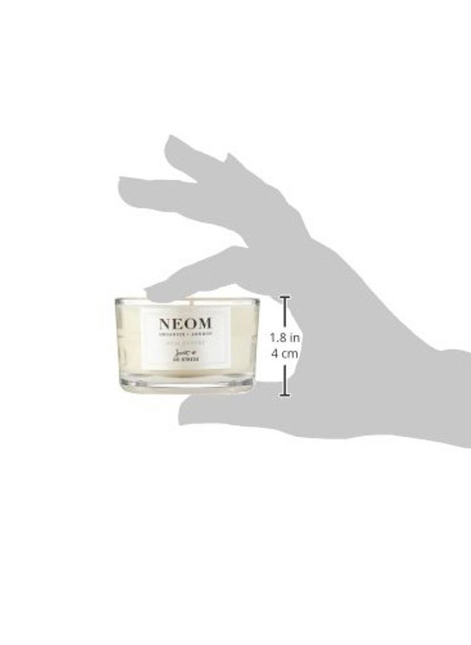 NEOM - Candle, Travel Size | Lavender, Jasmine & Rosewood | Scented Candles for On-The-Go | Luxury Aromatherapy Candles | Essential Oil Candle | Tranquil & Relax | Signature De-Stress Scent