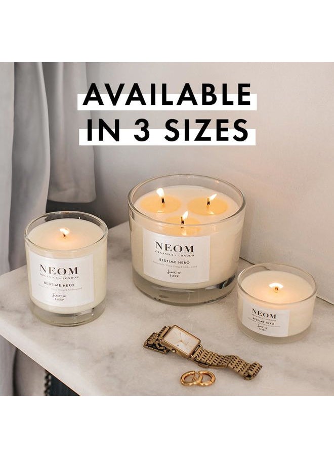 NEOM - Candle, Travel Size | Lavender, Jasmine & Rosewood | Scented Candles for On-The-Go | Luxury Aromatherapy Candles | Essential Oil Candle | Tranquil & Relax | Signature De-Stress Scent