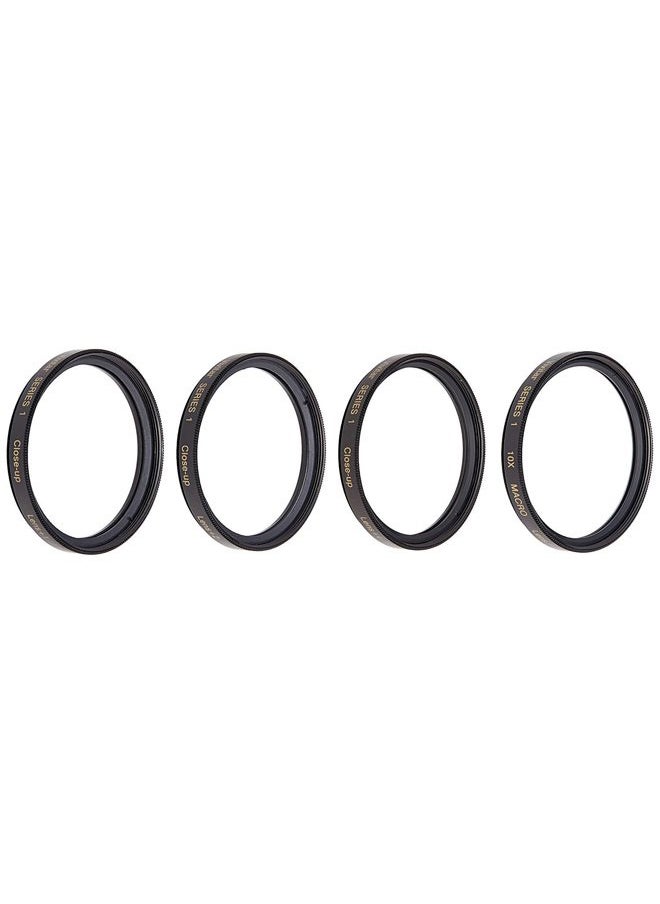 40.5mm Close Up Lens Set +1 +2 +4 +10 Black