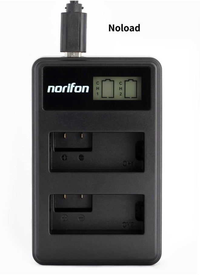 LI-40B Dual Channel LCD USB Charger for Olympus D-720, FE-230, FE-340, FE-280, FE-20, Stylus 710, 790SW, 770SW, 7010, 760, 720SW, VR-320, VR-310, X-935, X-905 Camera and More, LI-40B-DL